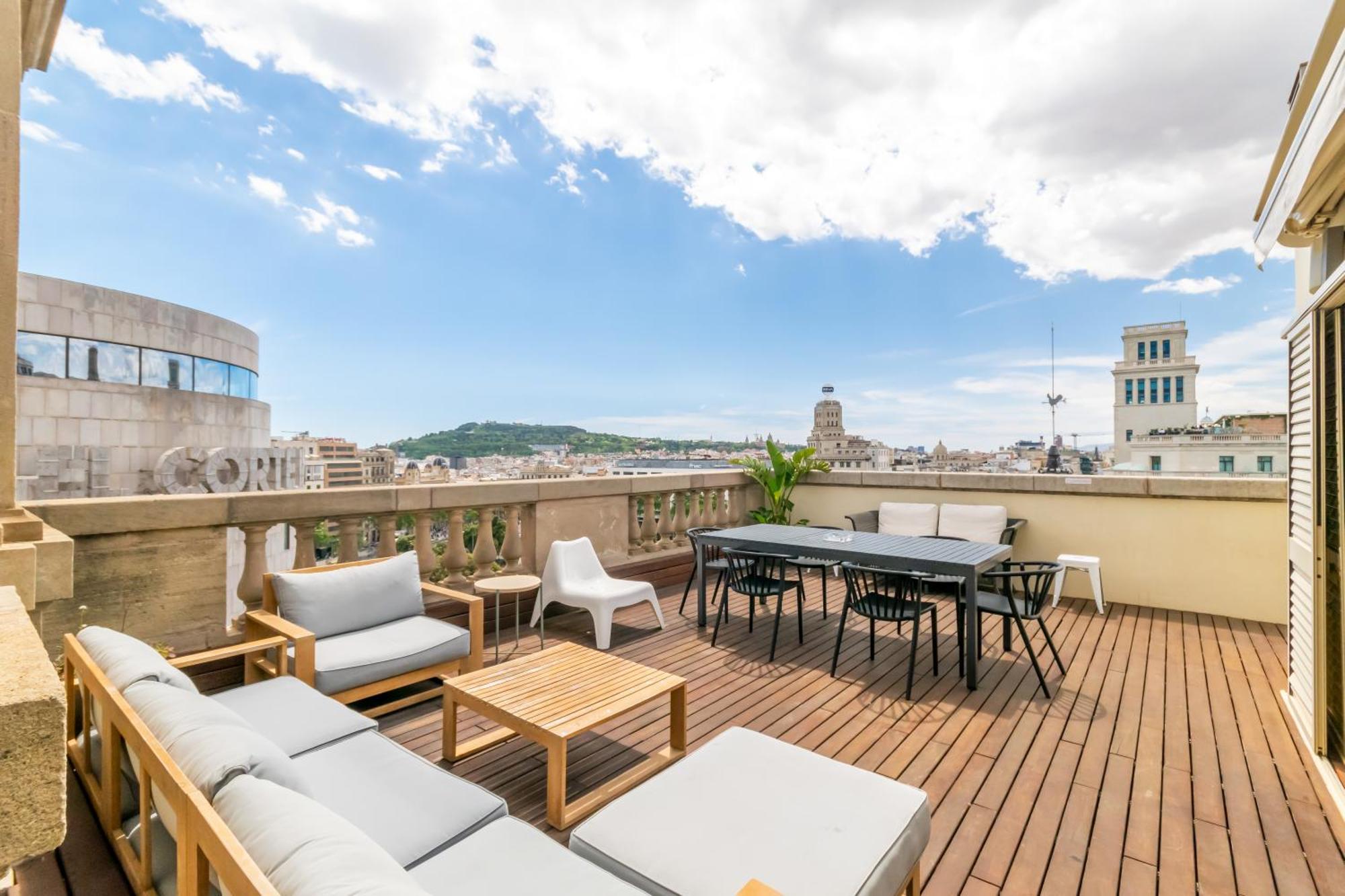 Unique Rentals - Placa Catalunya Central Apartments Barcelona Kültér fotó